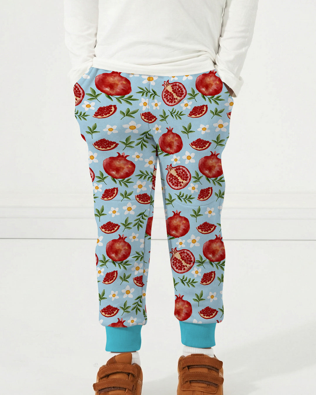 Pomegranate Garden Joy Family Matching Bamboo Jogger