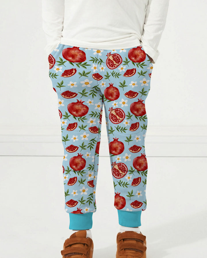 Pomegranate Garden Joy Family Matching Bamboo Jogger