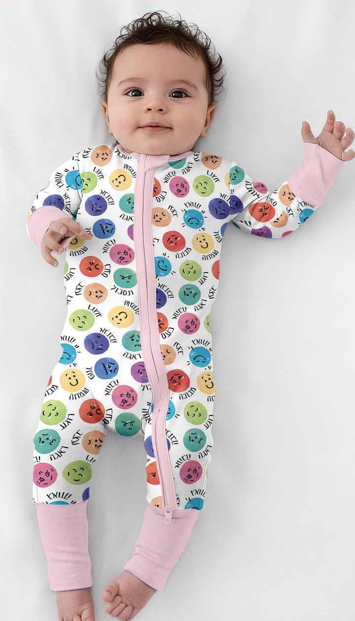 My Emotions Hebrew Bamboo Convertible Zippy