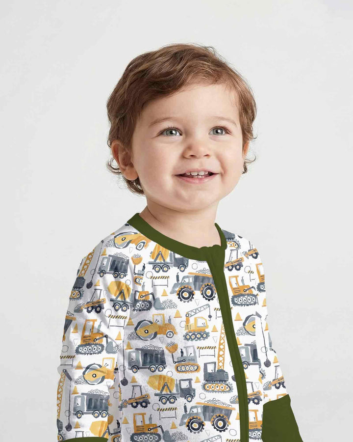 Construction Crew Bamboo Convertible Zippy