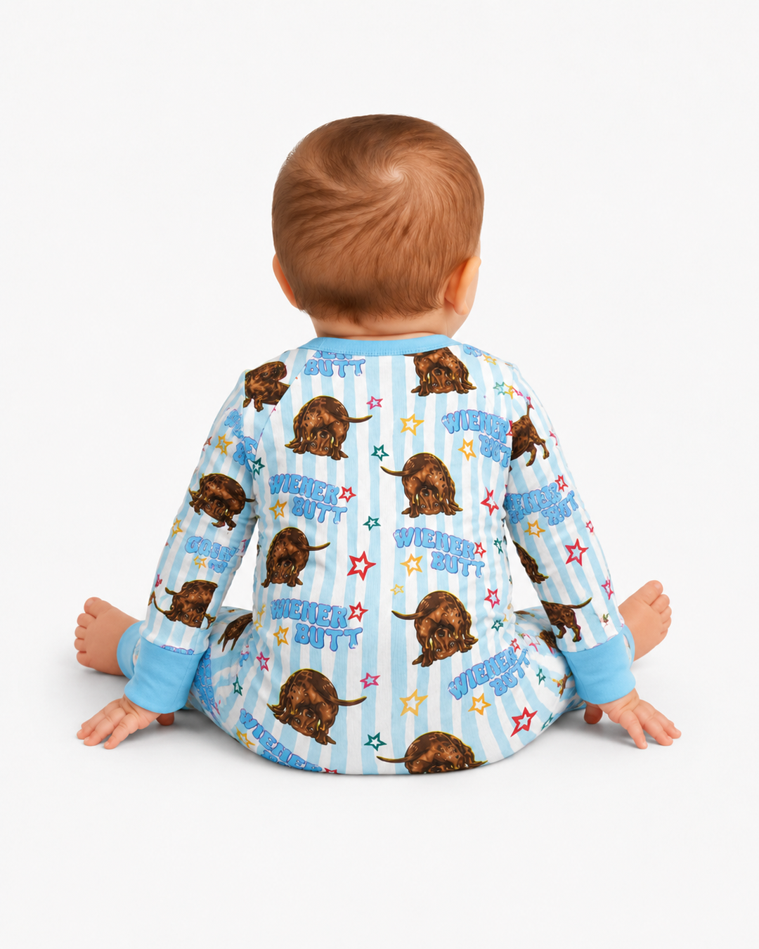 Guess What? Wiener Butt! Bamboo Convertible Zippy