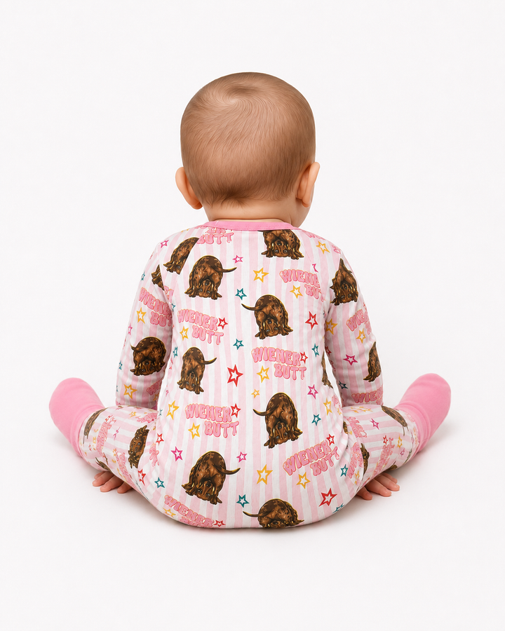 Guess What? Wiener Butt! Bamboo Convertible Zippy