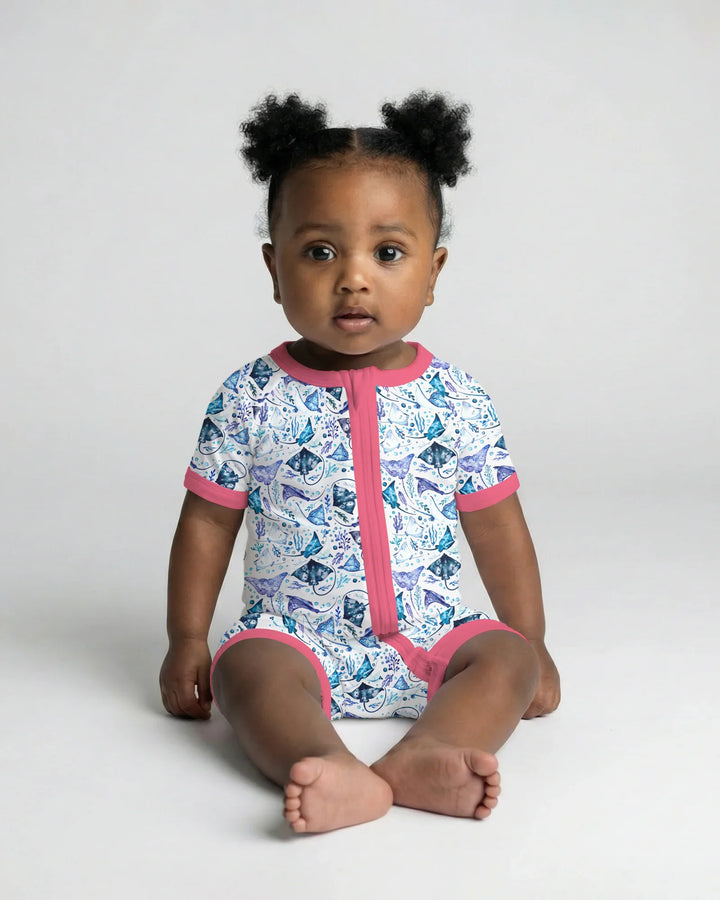 Ocean Dreams Drift Bamboo Shorty Zippy