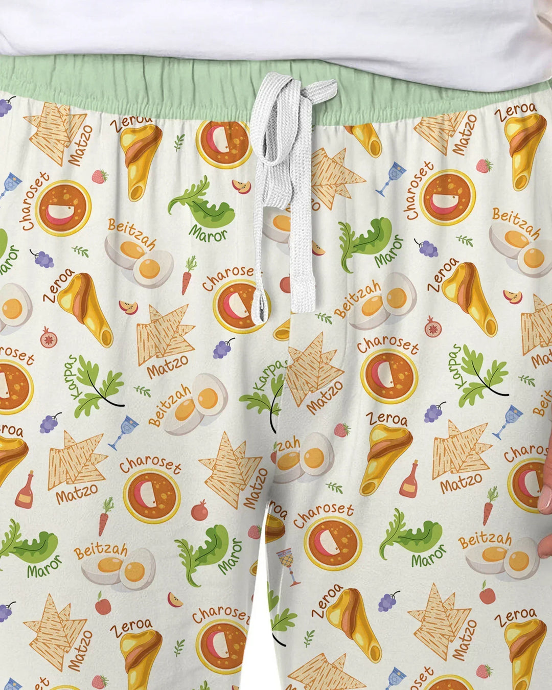 Happy Passover Family Matching Bamboo Men's Pajama Set
