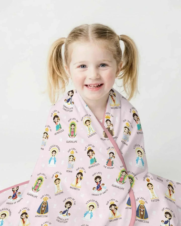 Little Marian Blessings Bamboo Blanket