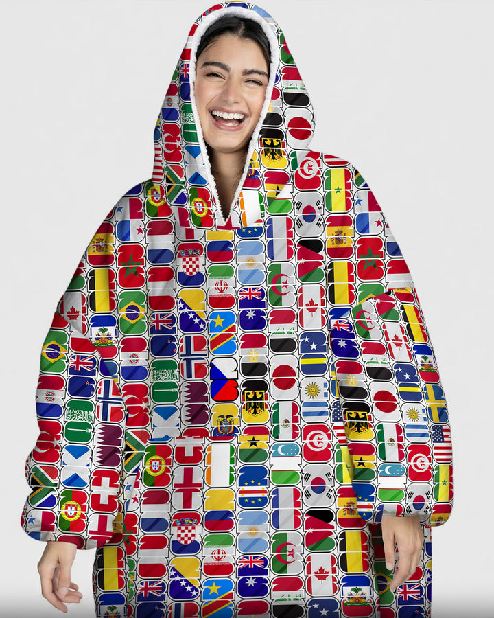 We Are 26 Family Matching Bamboo Blanket Hoodie