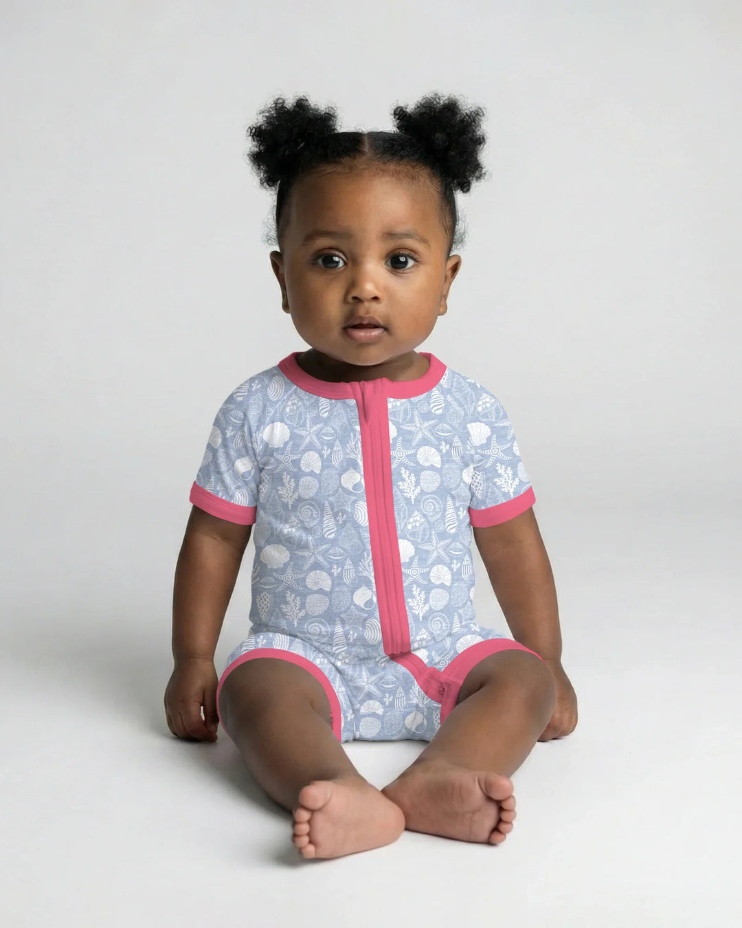 Coastal Treasures Bamboo Shorty Zippy