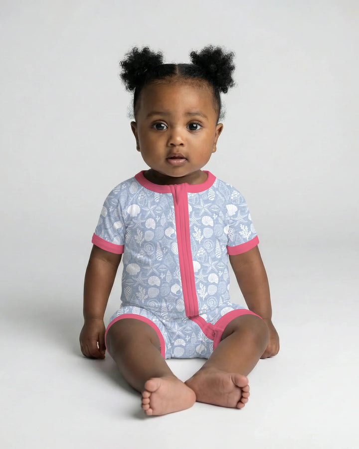 Coastal Treasures Bamboo Shorty Zippy