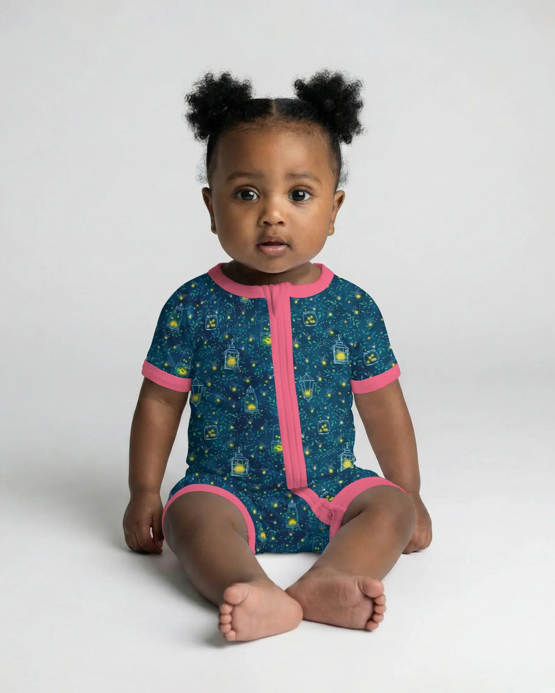 Firefly Lantern Night Bamboo Shorty Zippy