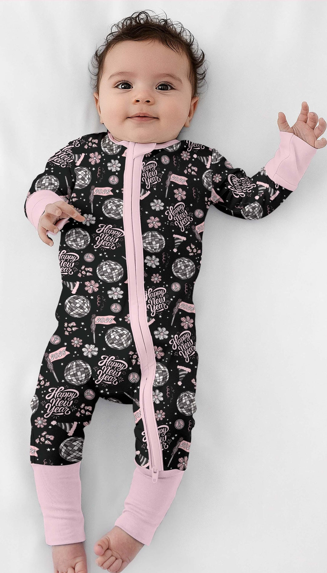 Disco New Years Eve Bamboo Convertible Zippy
