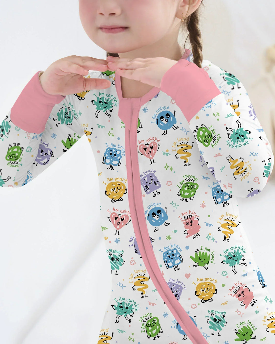 Positive Affirmations Bamboo Convertible Zippy