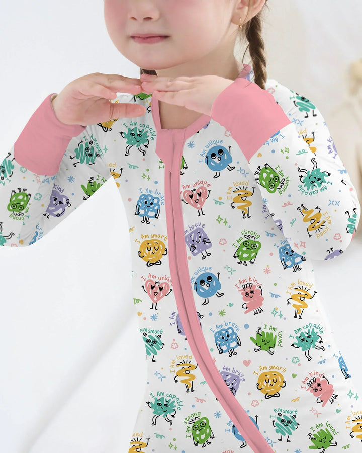 Positive Affirmations Bamboo Convertible Zippy
