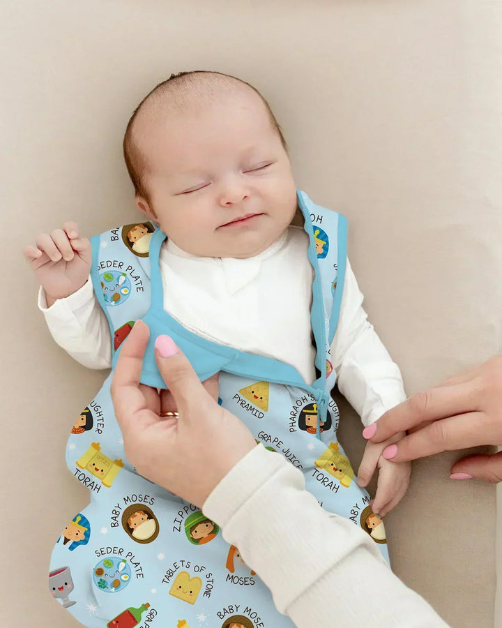 Cute Passover Characters Bamboo Sleep Bag