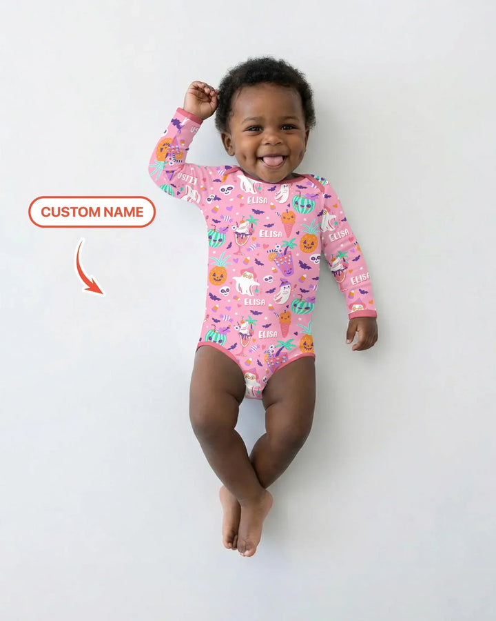 Summerween Doodles Bamboo Bodysuit