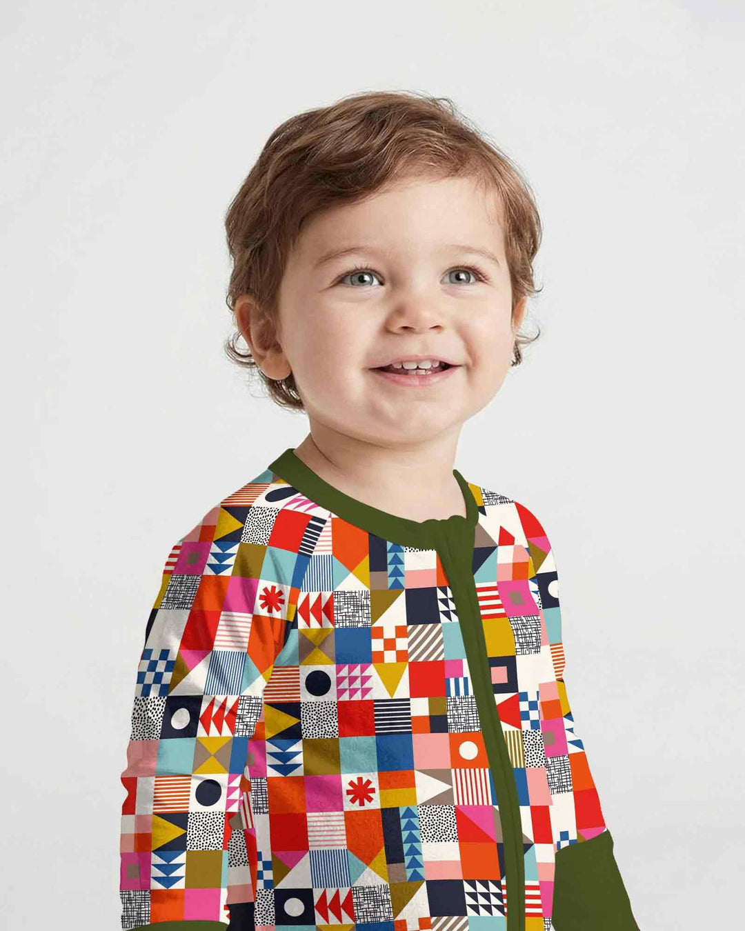 Playful Shapes Bamboo Convertible Zippy