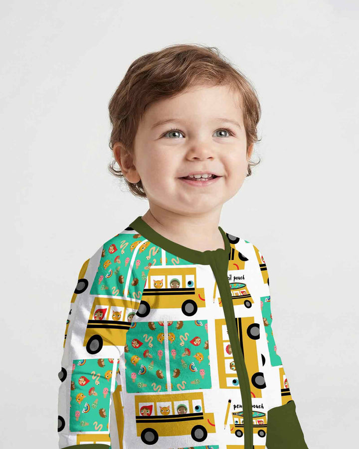 School Bus Adventures Bamboo Convertible Zippy