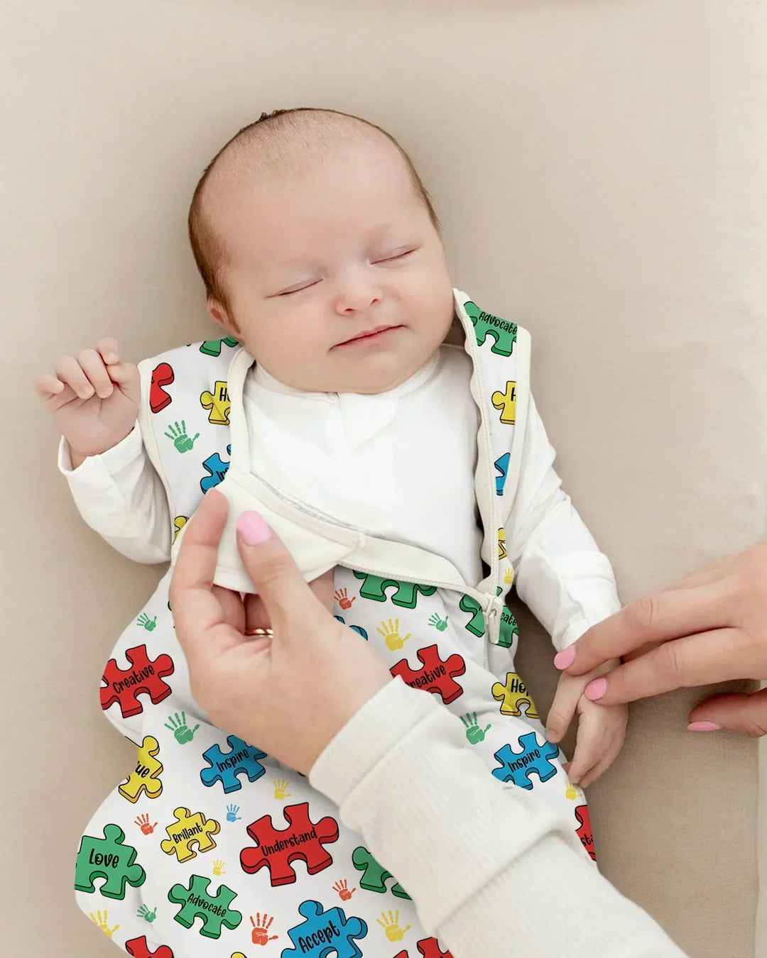 Puzzle You Are Bamboo Sleep Bag