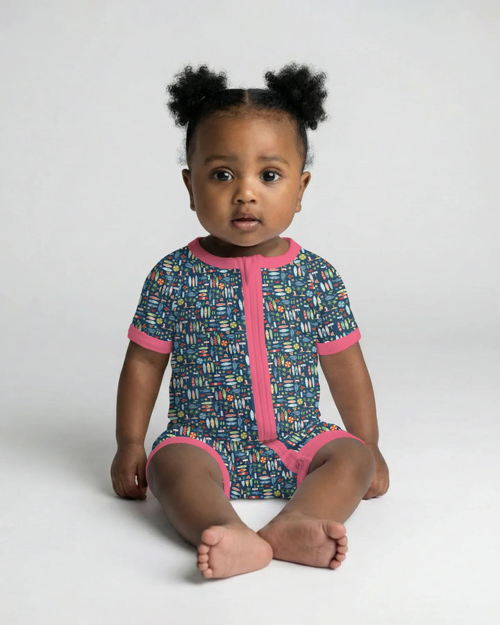 Endless Summer Surf Bamboo Shorty Zippy