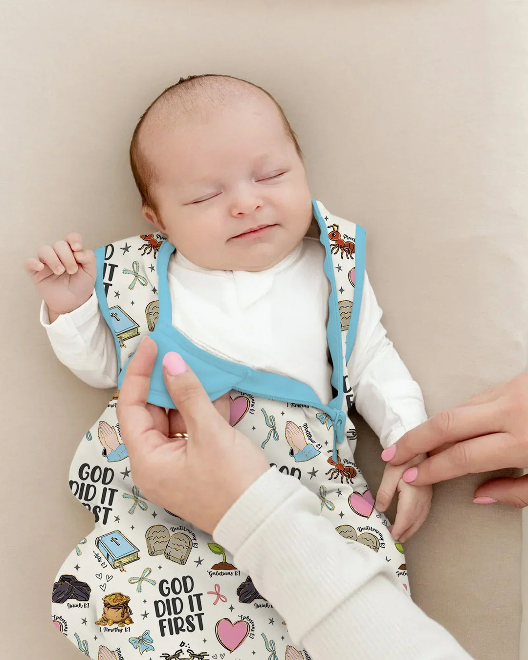 God Did It First Bamboo Sleep Bag