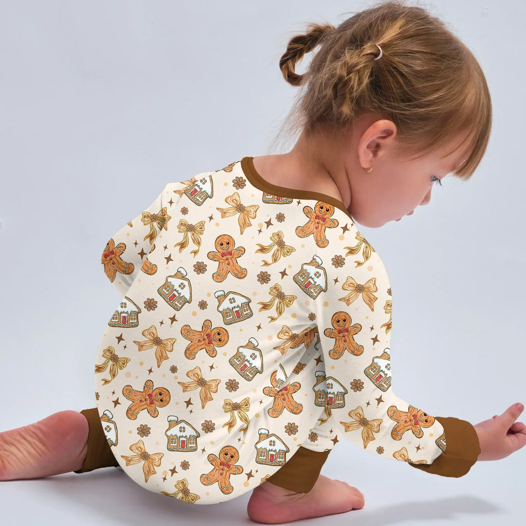 Brushstroke Gingerbread Convertible Zippy , Brushstroke Gingerbread Convertible Zippy - 0-3M