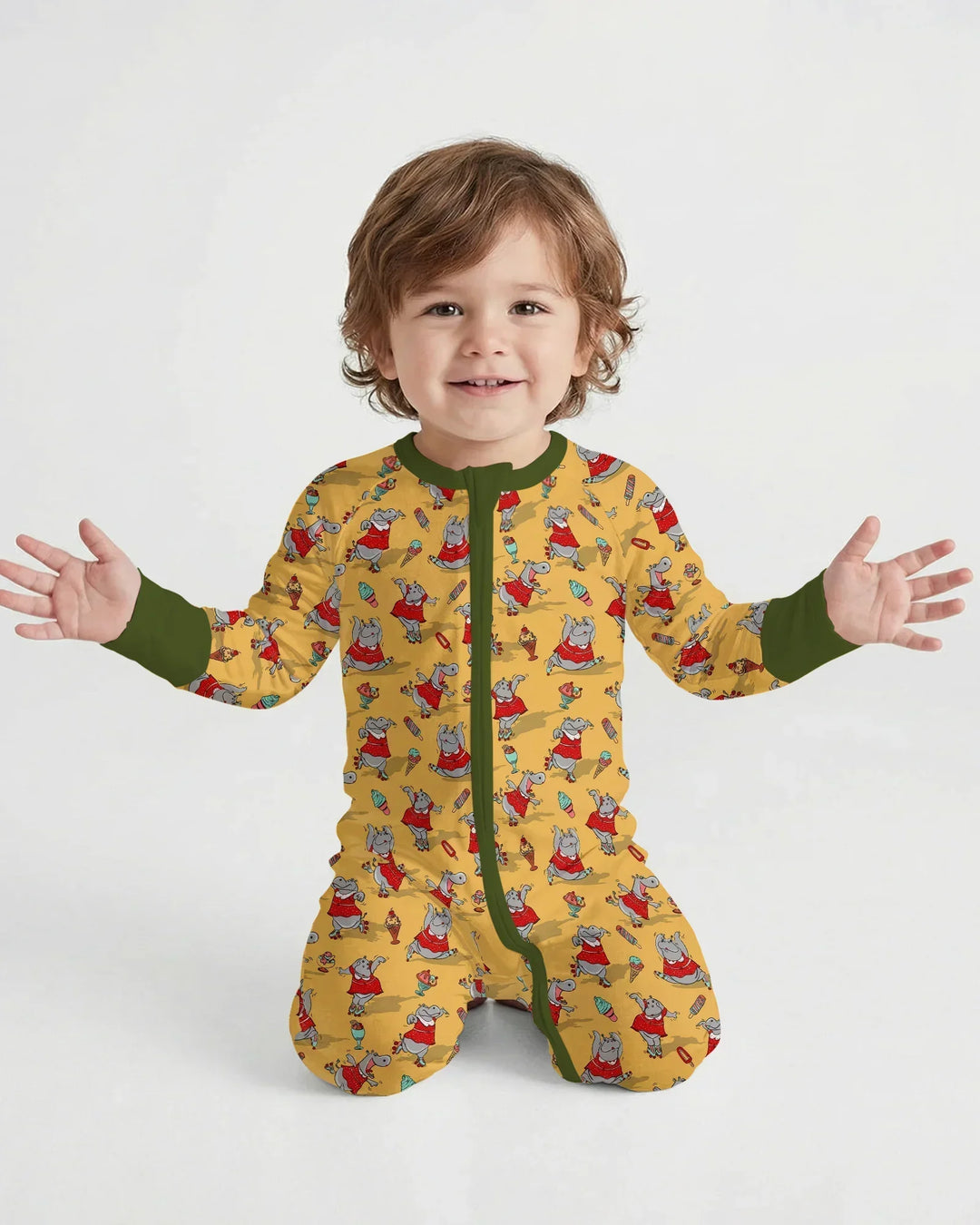 Dancing Hippo Treats Bamboo Convertible Zippy