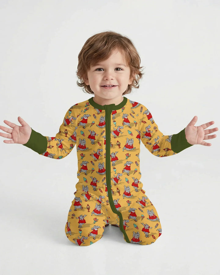 Dancing Hippo Treats Bamboo Convertible Zippy