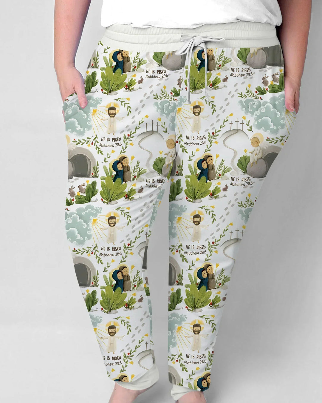 He Is Risen Bamboo Women Pajama Set
