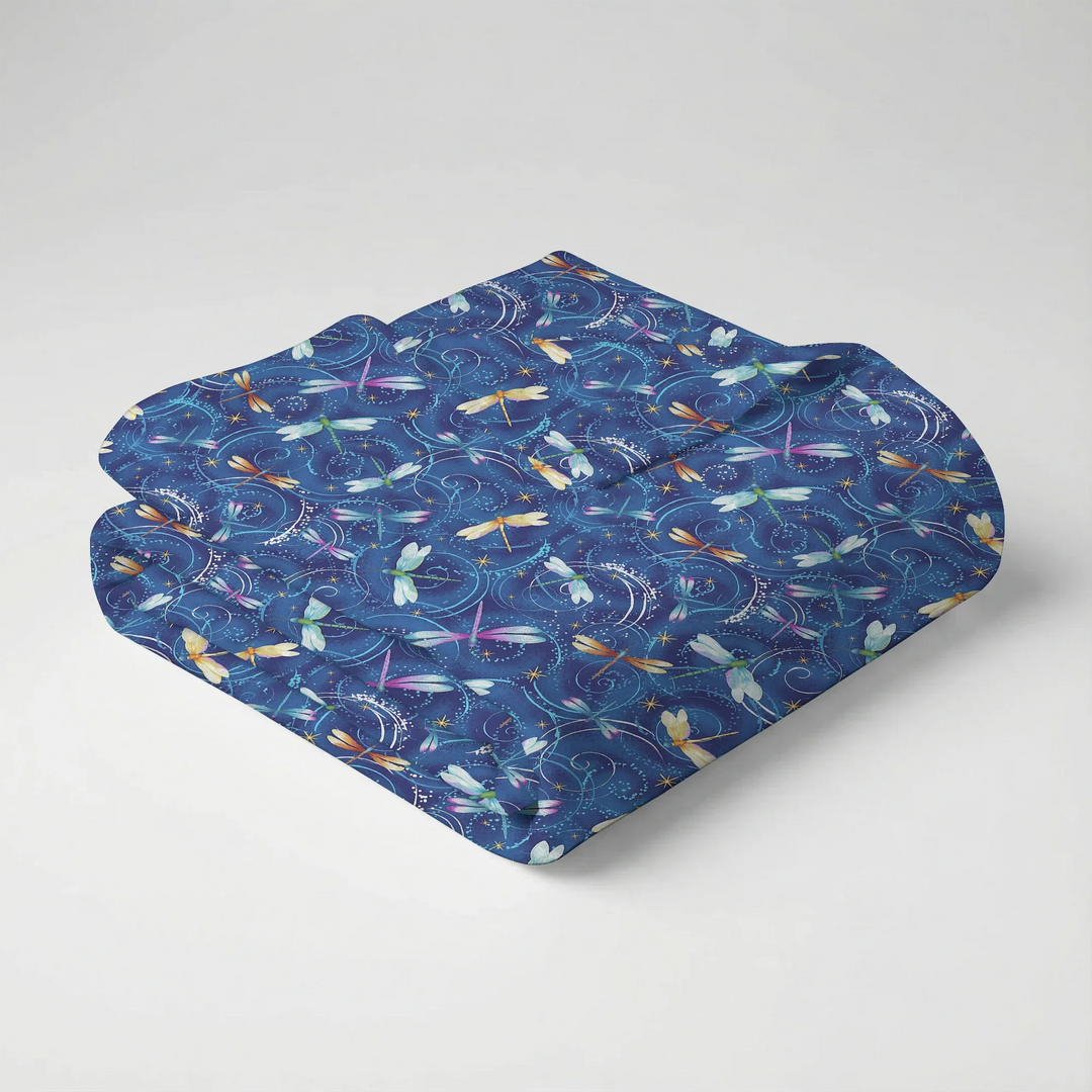 Moonlit Wings Bamboo Swaddle Blanket