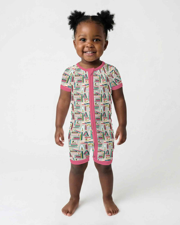 Bookworm Adventures Bamboo Shorty Zippy