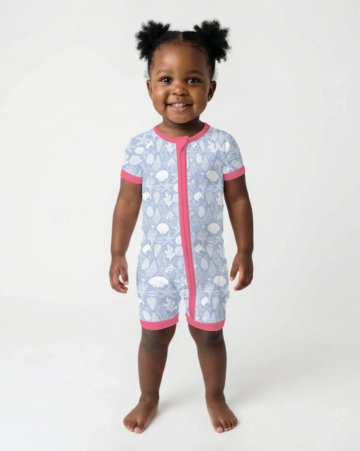 Coastal Treasures Bamboo Shorty Zippy