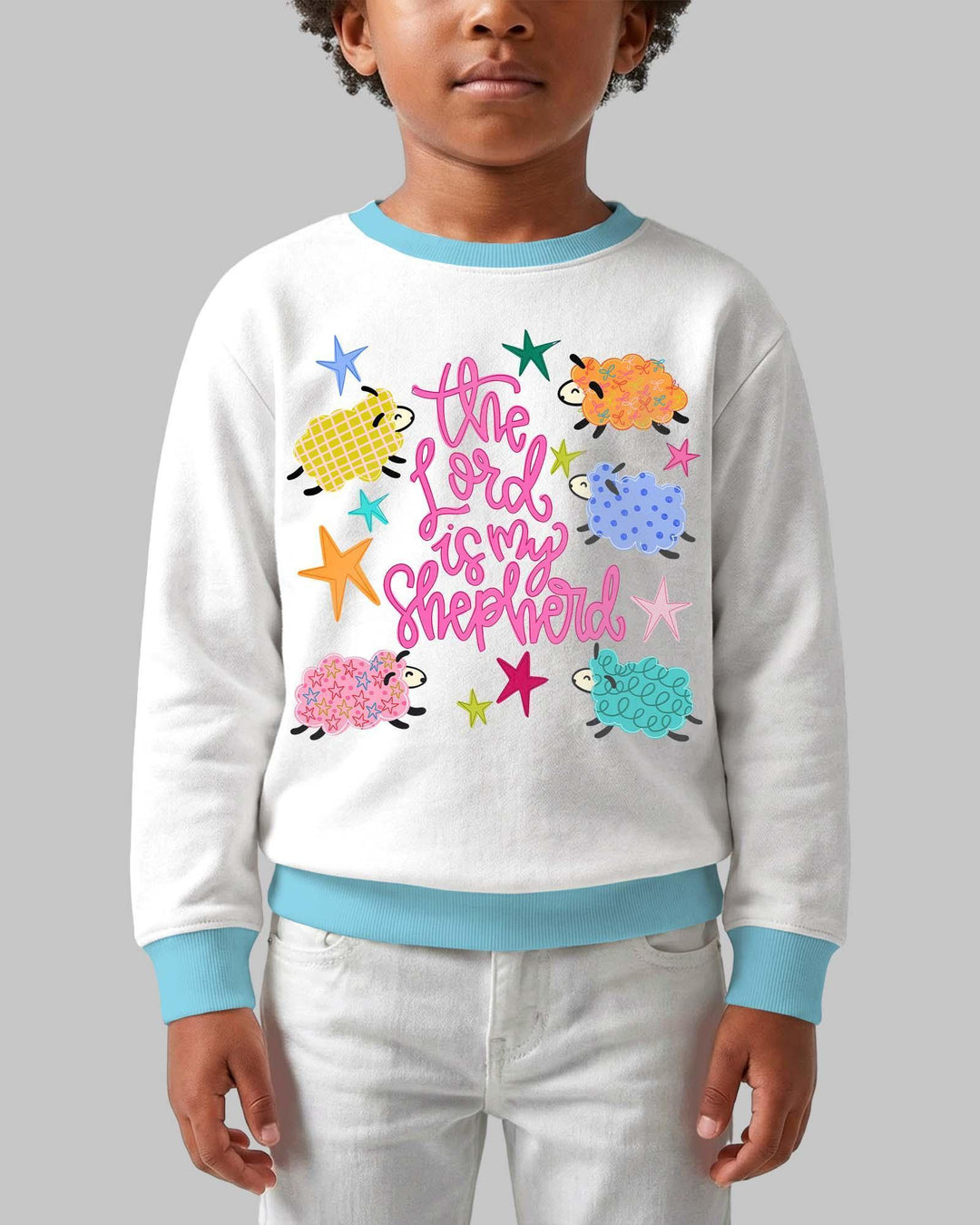 The Lord Is My Shepherd Bamboo Crewneck Sweatshirt