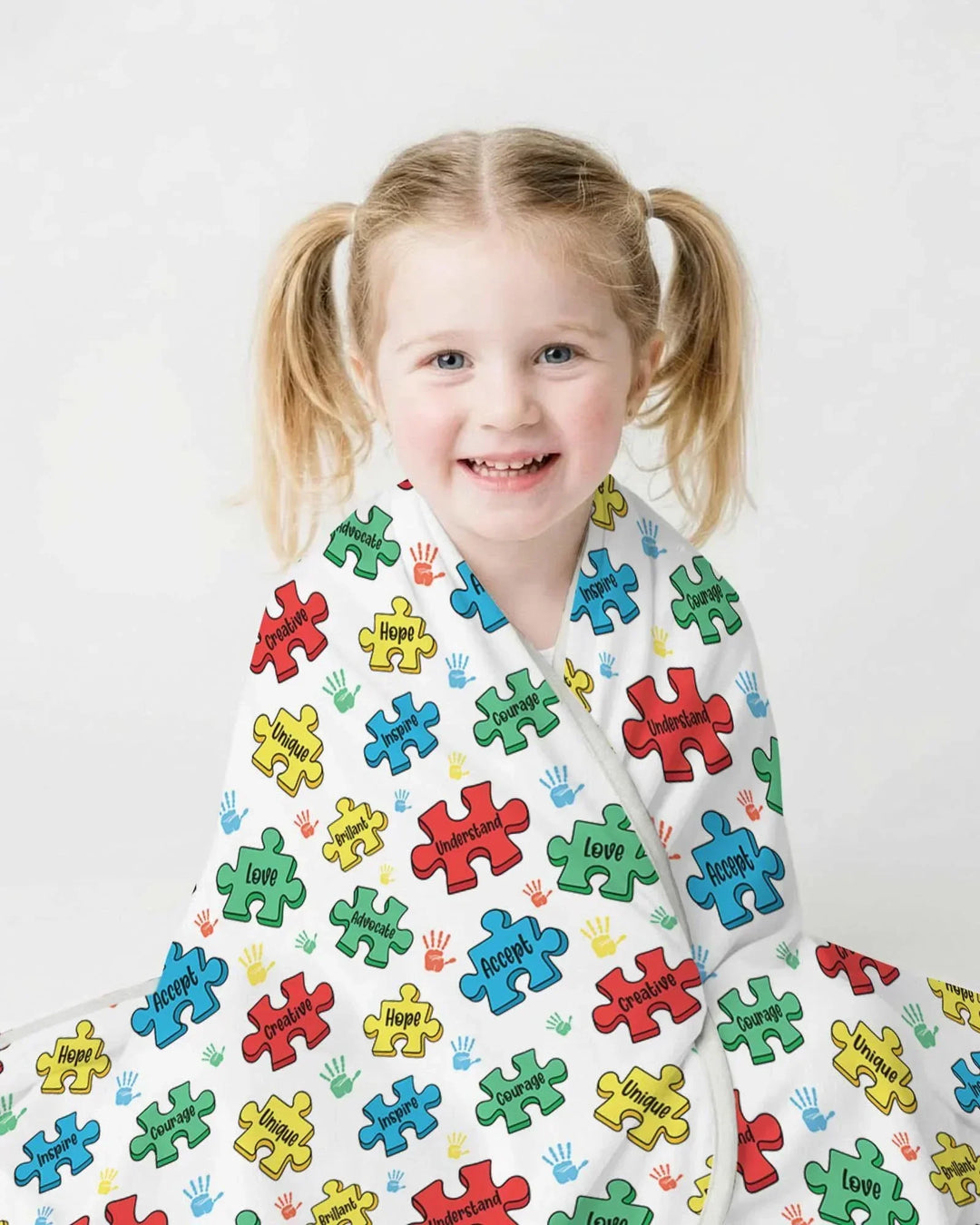 Puzzle You Are Bamboo Blanket