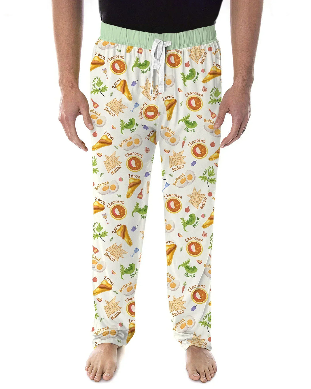 Happy Passover Family Matching Bamboo Men's Pajama Set