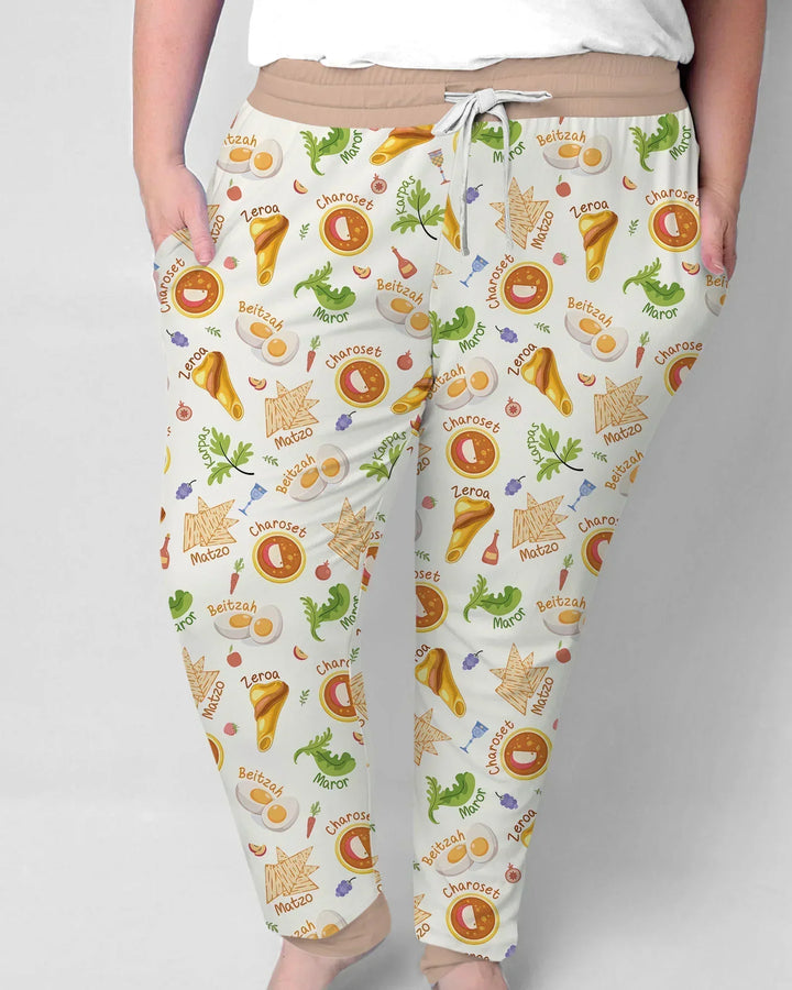 Happy Passover Family Matching Bamboo Women Pajama Set