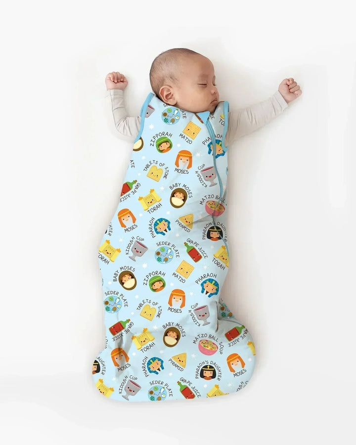 Cute Passover Characters Bamboo Sleep Bag