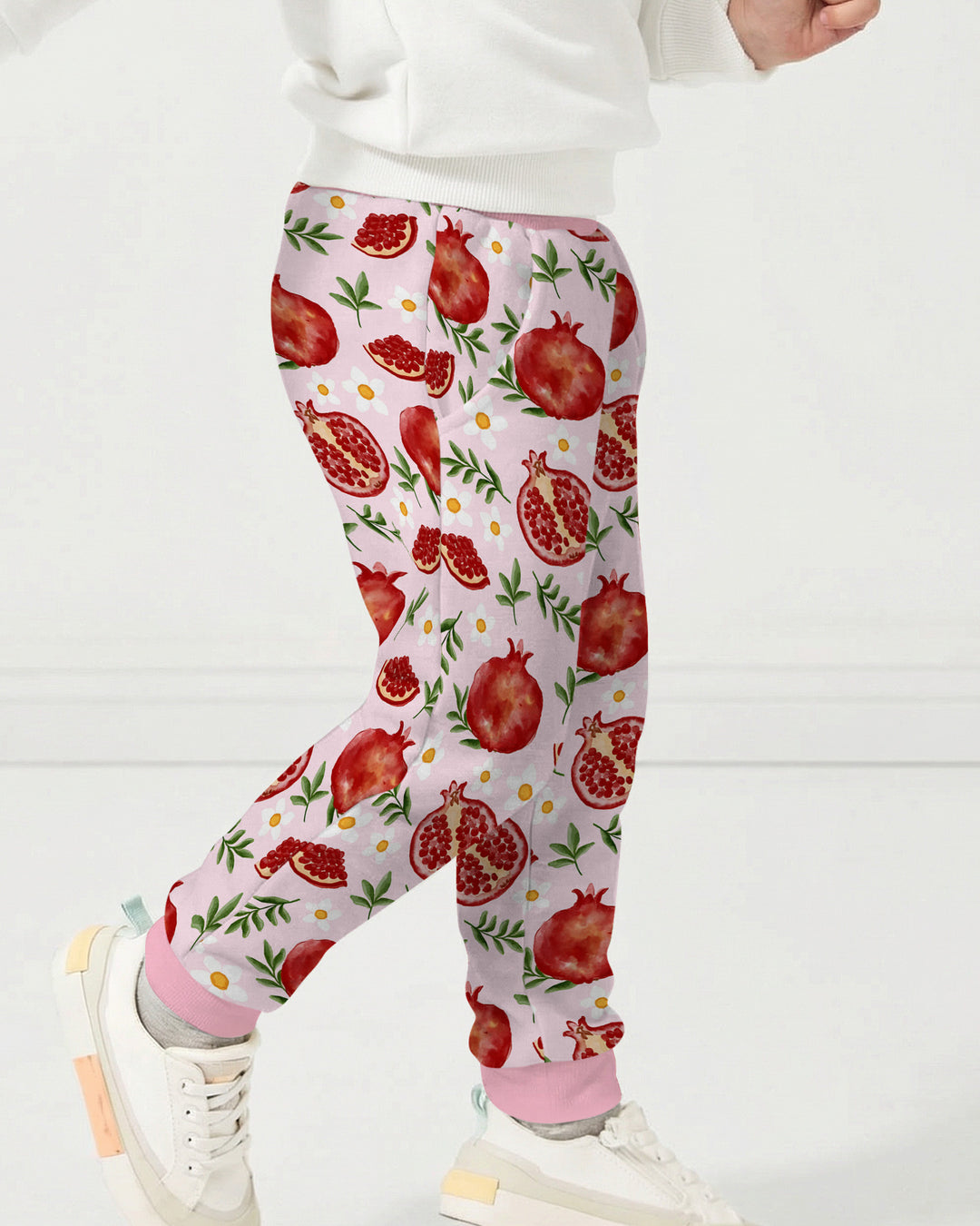 Pomegranate Garden Joy Family Matching Bamboo Jogger