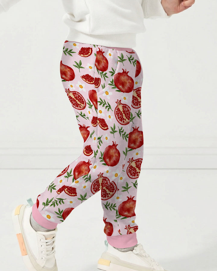 Pomegranate Garden Joy Family Matching Bamboo Jogger