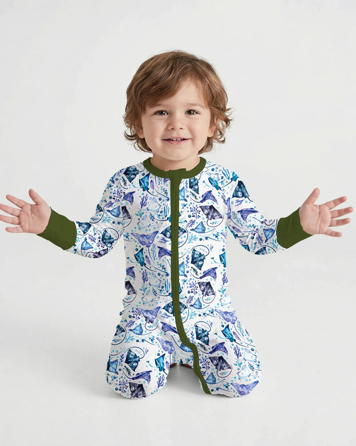 Ocean Dreams Drift Bamboo Convertible Zippy