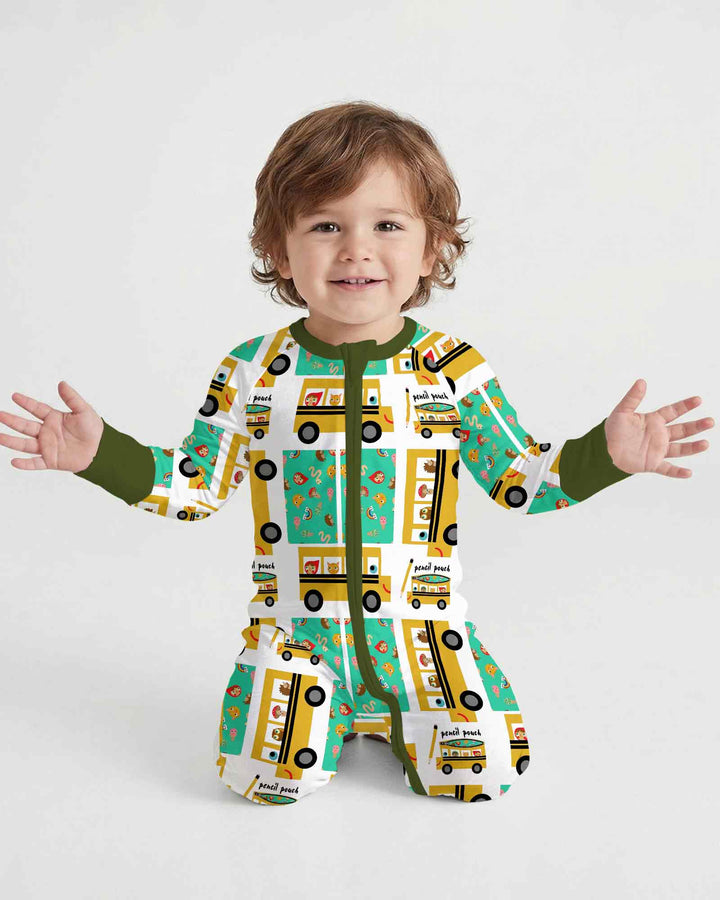 School Bus Adventures Bamboo Convertible Zippy
