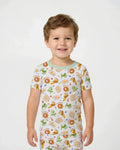 Happy Passover Family Matching Bamboo Two Piece Short Sleeve Pajama Set