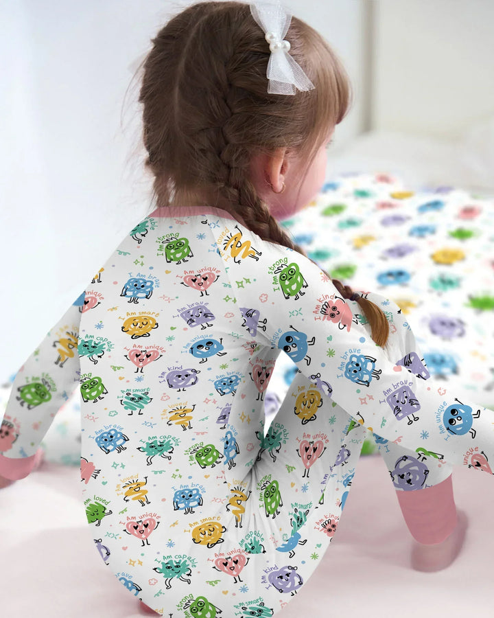 Positive Affirmations Bamboo Convertible Zippy