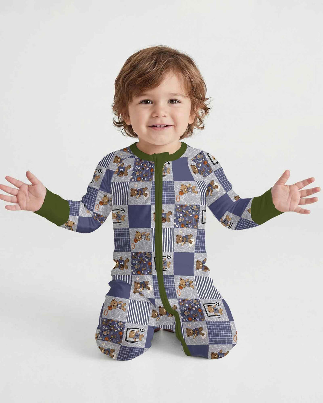 Game Day Teddy Bamboo Convertible Zippy