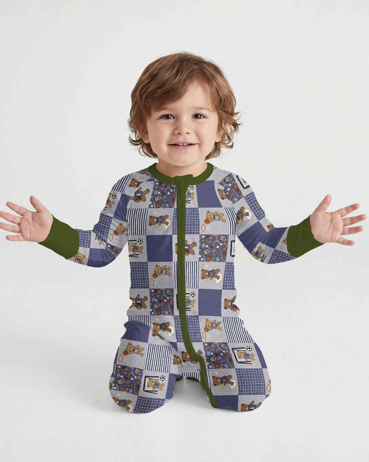 Game Day Teddy Bamboo Convertible Zippy