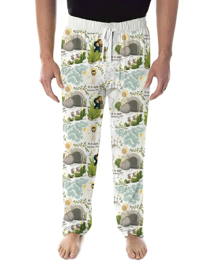 He Is Risen Bamboo Men's Pajama Set