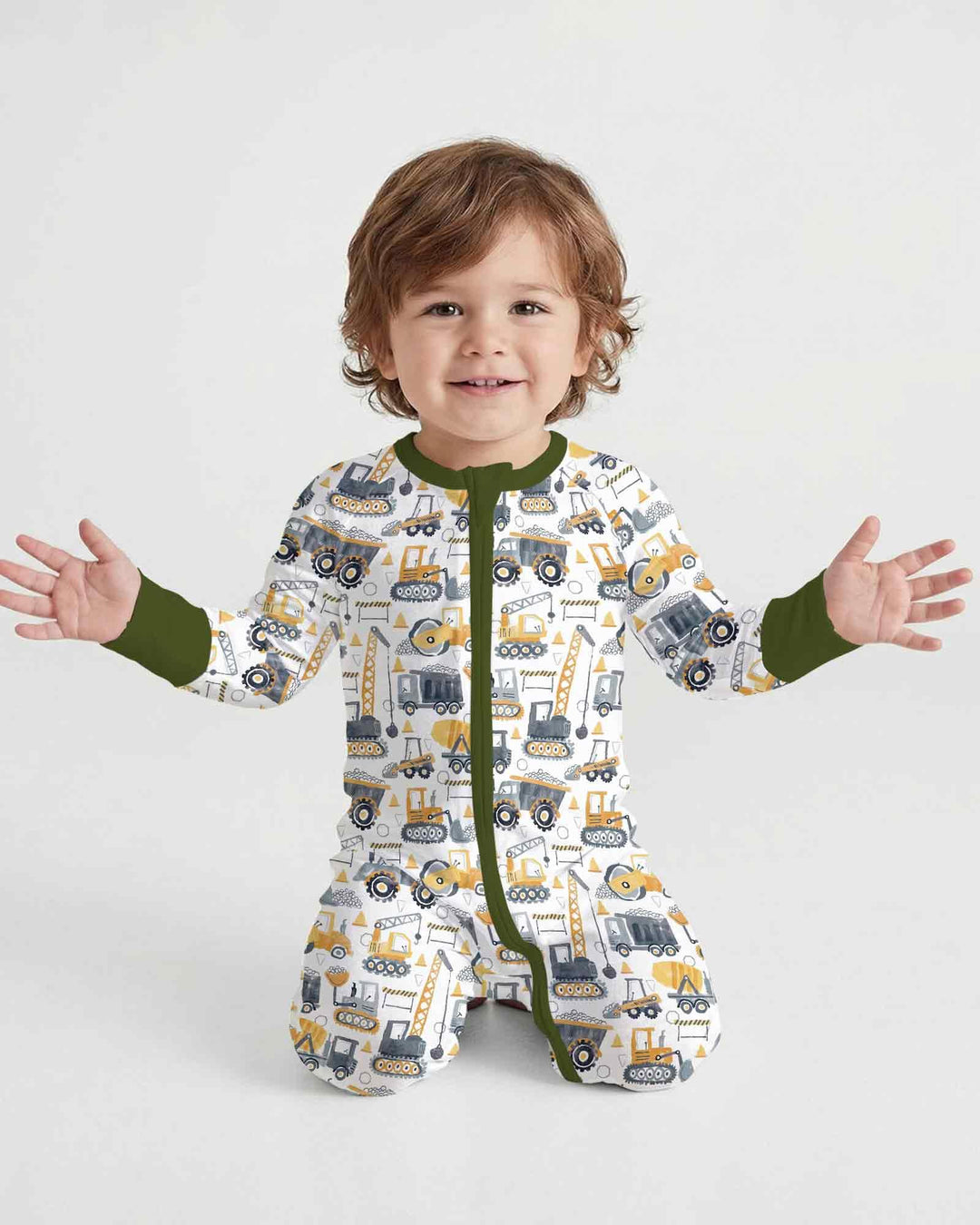 Construction Crew Bamboo Convertible Zippy