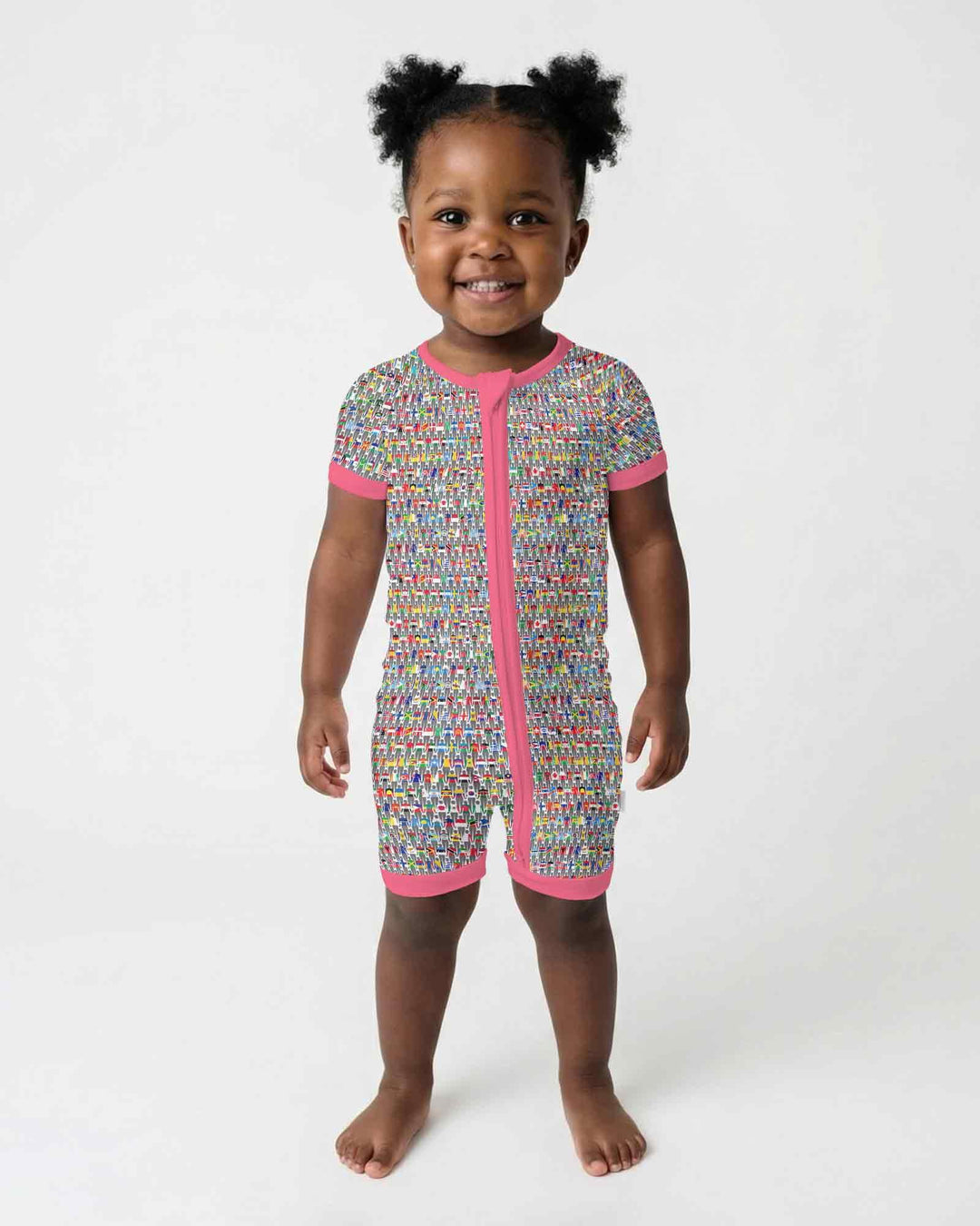 Around The World Bamboo Shorty Zippy