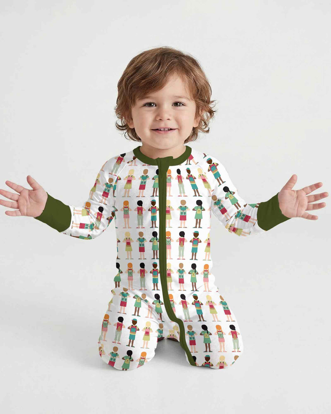 Little Friends Everywhere  Bamboo Convertible Zippy