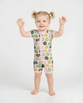 Pysanky Eggs Family Matching Bamboo Shorty Zippy