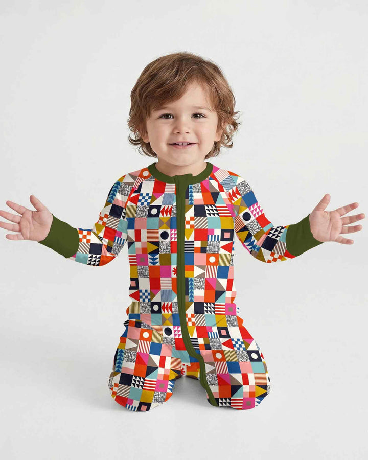 Playful Shapes Bamboo Convertible Zippy