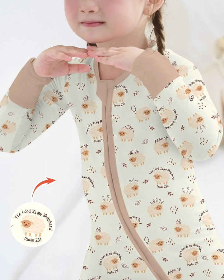 The Lord Is My Shepherd Baby Bamboo Convertible Zippy